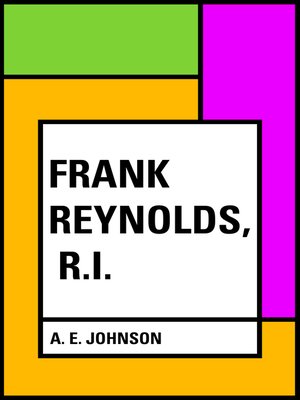 cover image of Frank Reynolds, R.I.